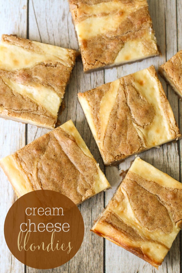 Cream Cheese Blondies