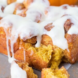 Pumpkin Bubble Bread