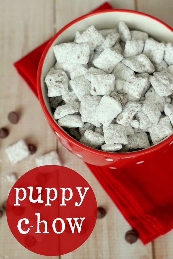 puppy chow chex mix recipe