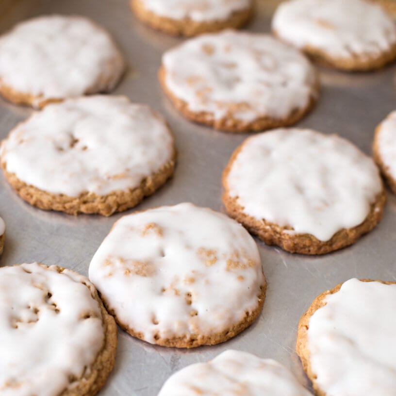 Iced Oatmeal Cookies Recipe Lil' Luna