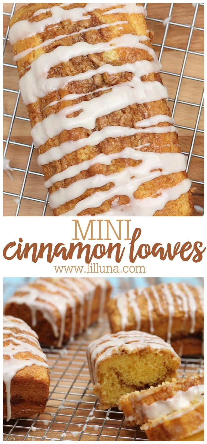 Mini Cinnamon Bread