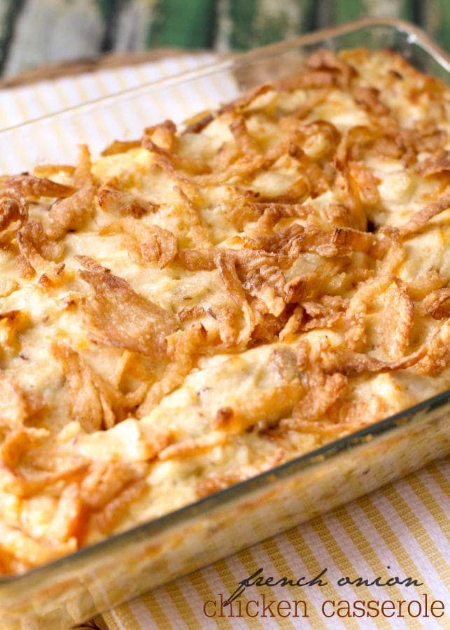 French Onion Chicken Casserole