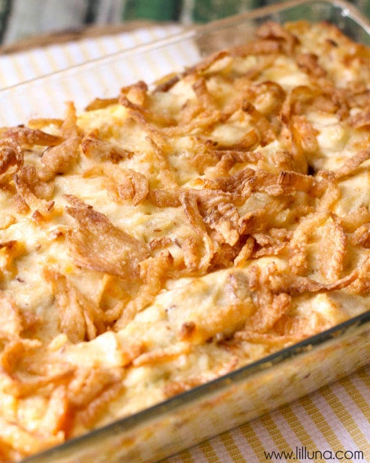 French Onion Chicken Casserole Only 10 Minutes Of Prep Lil Luna