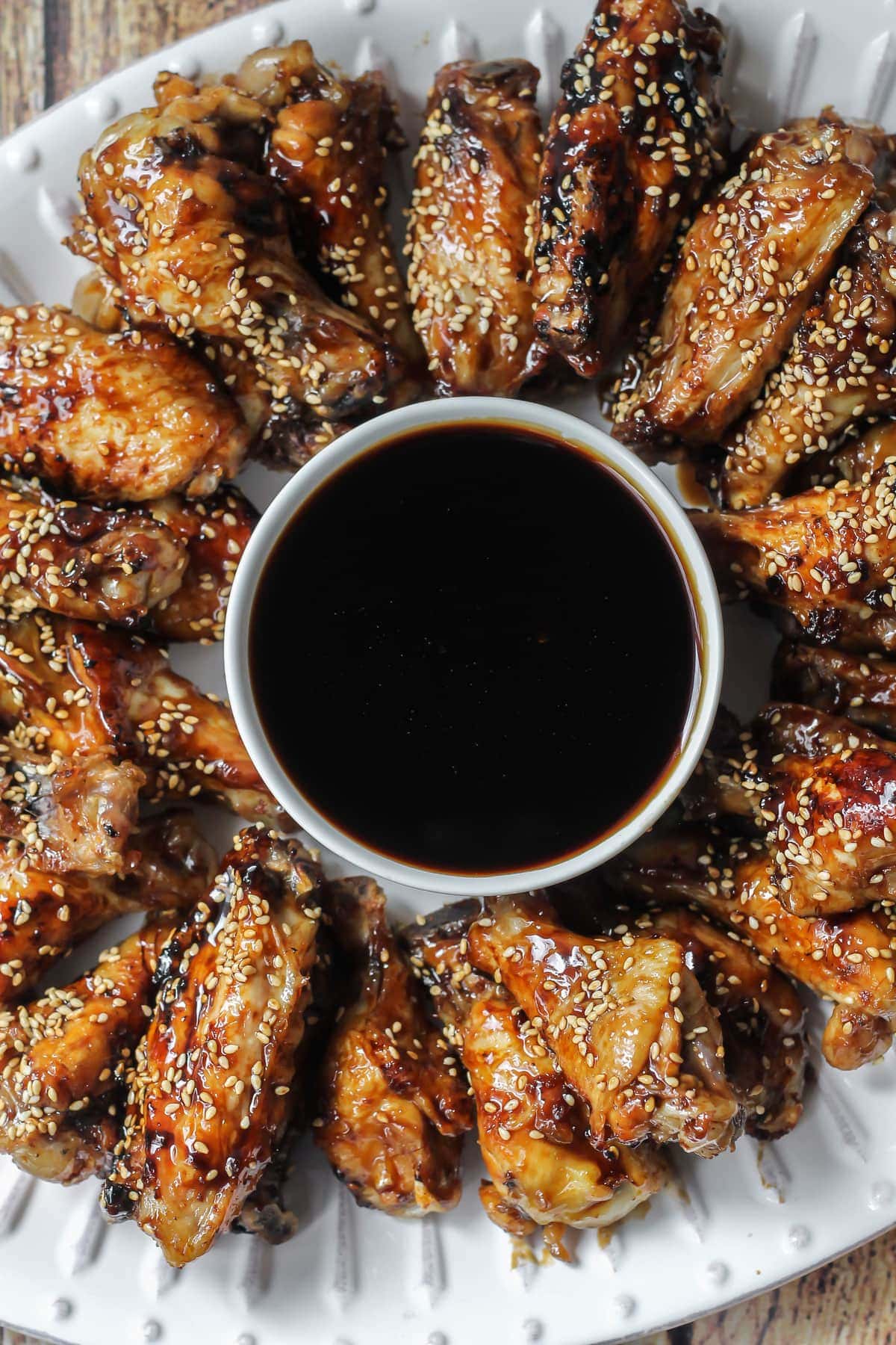 Teriyaki Chicken Wings Homemade Sauce Recipe Lil Luna