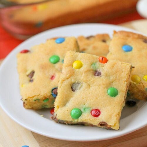 Cake Mix Cookie Bars Recipe (+VIDEO) | Lil' Luna