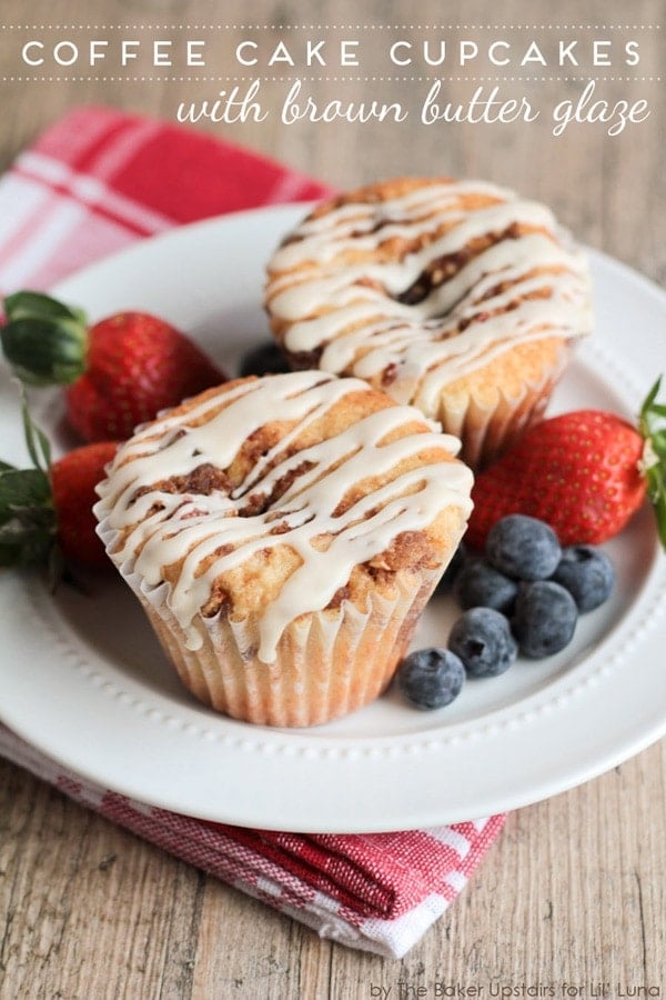 Strawberry Shortcake Cupcakes - Lil' Luna