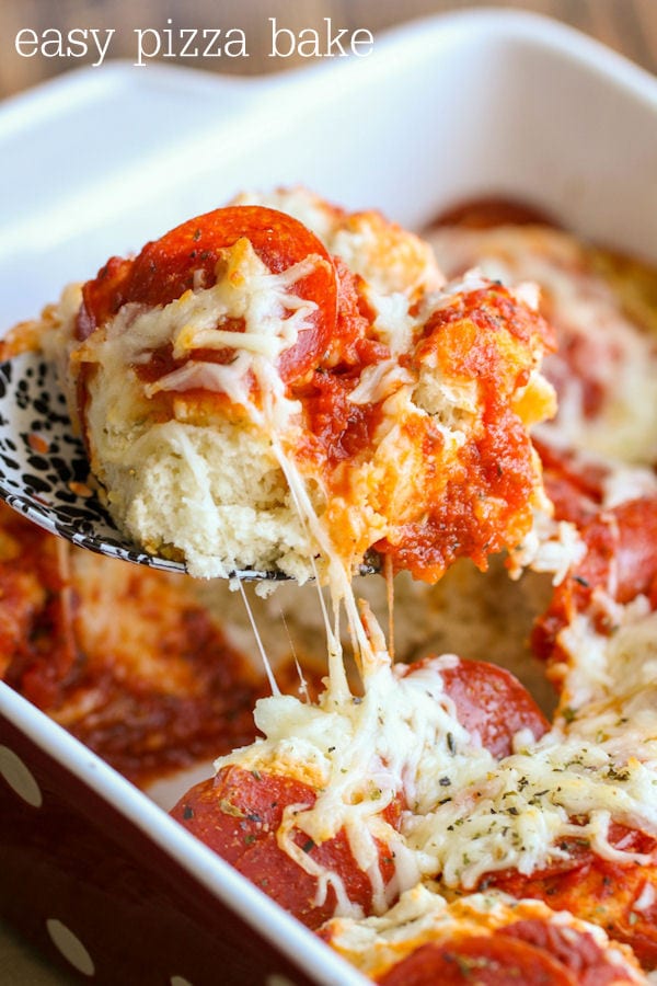 Easy Pizza Bake