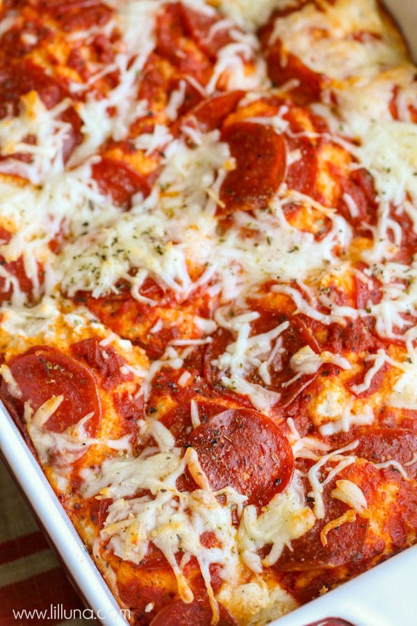 Easy Pizza Bake