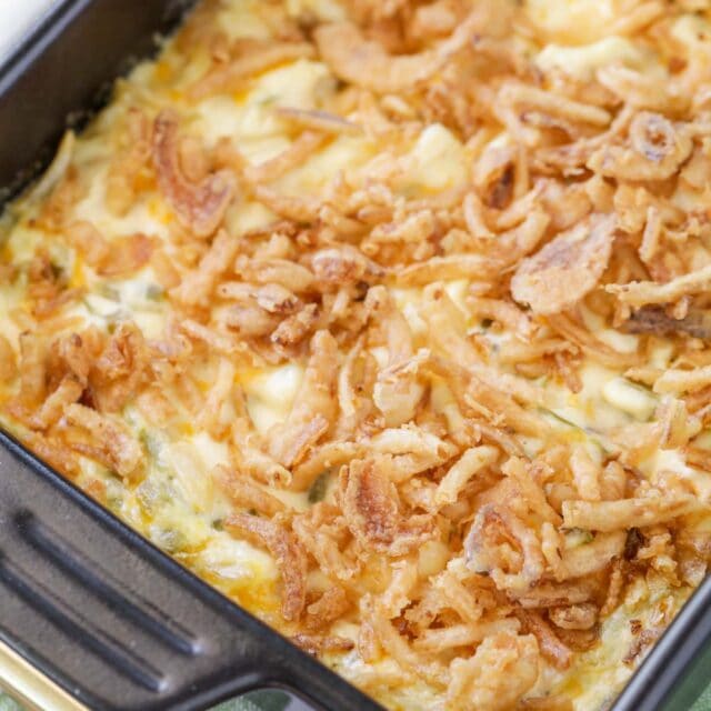 French Onion Chicken Casserole {Only 10 Minutes to Prep!} | Lil' Luna