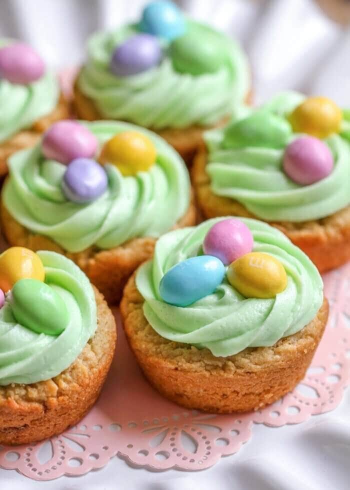 Easter Basket Cookie Cups - The Perfect Easter Treat (+VIDEO) | Lil' Luna