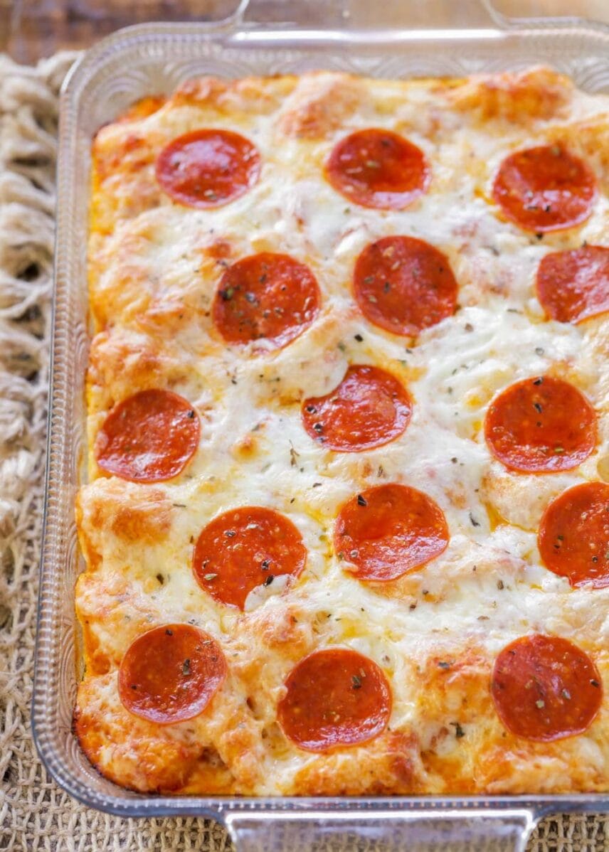 Pizza Casserole Recipe Lil' Luna