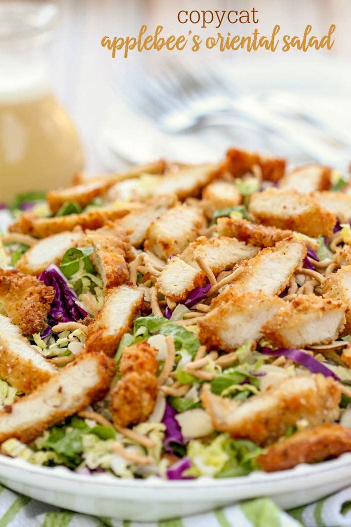 Applebees Oriental Chicken Salad