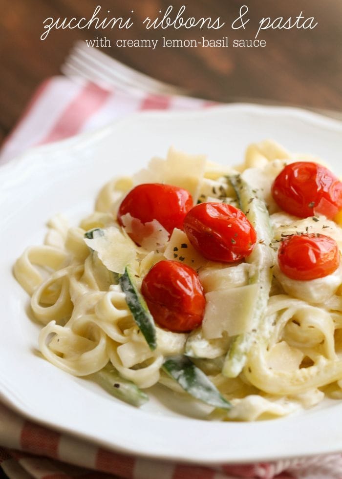 Zucchini Ribbons And Pasta