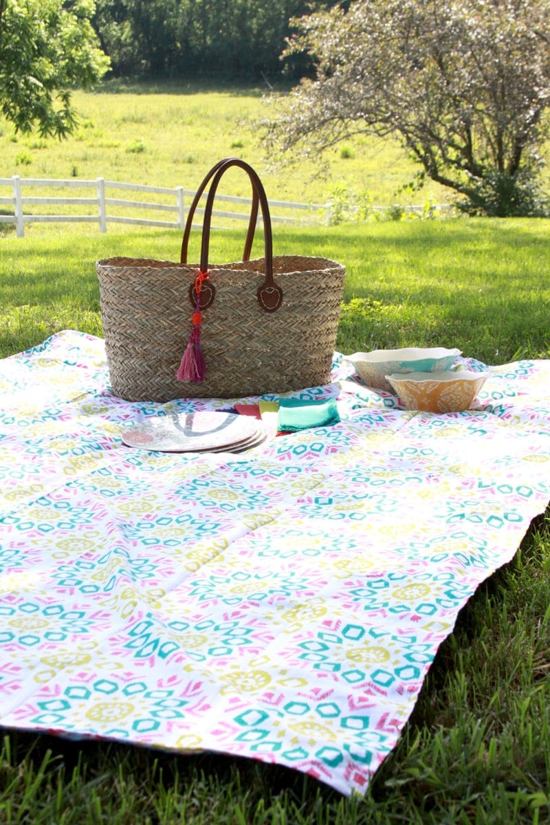 Diy Picnic Blanket