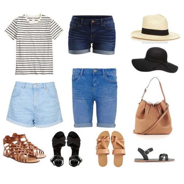 10 Ways to Wear a Striped Tee - so many great fashion and outfit ideas from casual to fancy!