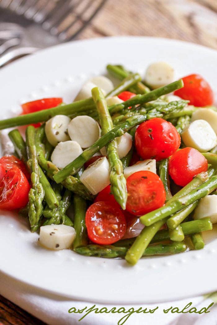 Asparagus salad