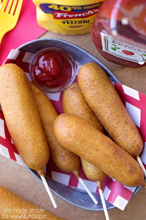 Simple corn outlet dog batter