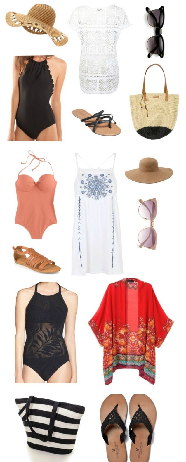 Lots of cute and trendy ways to cover up this summer by the pool or at the beach! See it on { lilluna.com }