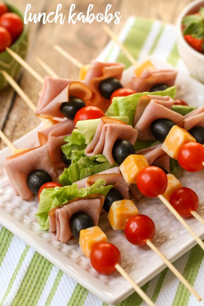 Lunch Kabobs {EASY + Fun Lunch Idea} Lil' Luna