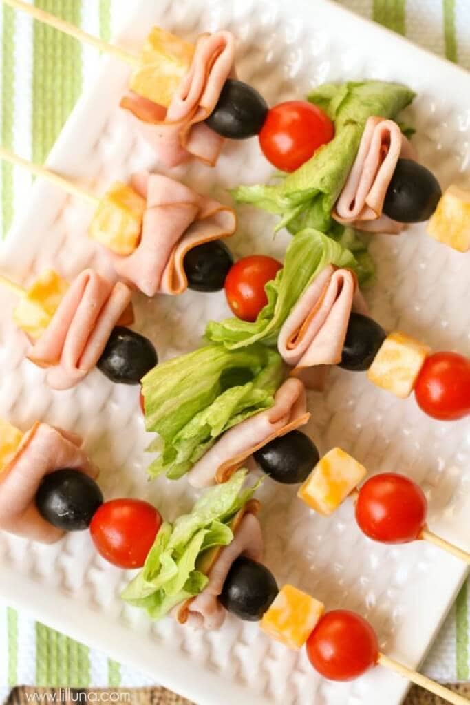 Lunch Kabobs {easy + Fun Lunch Idea} 