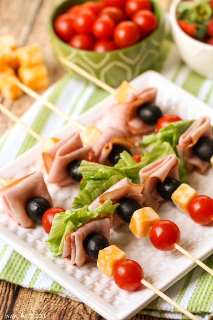 Lunch Kabobs {EASY + Fun Lunch Idea} | Lil' Luna