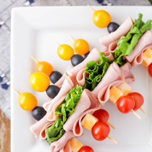 Lunch Kabobs {EASY + Fun Lunch Idea} | Lil' Luna