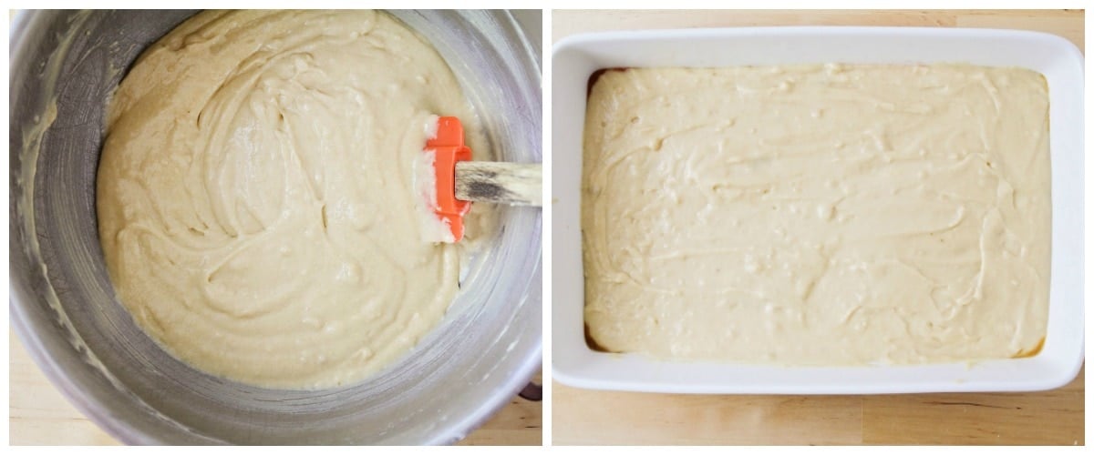 How to make pineapple upside down cake process pics