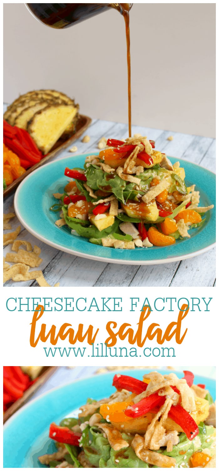 Cheesecake Factory Luau Salad {Copycat Recipe} Lil' Luna
