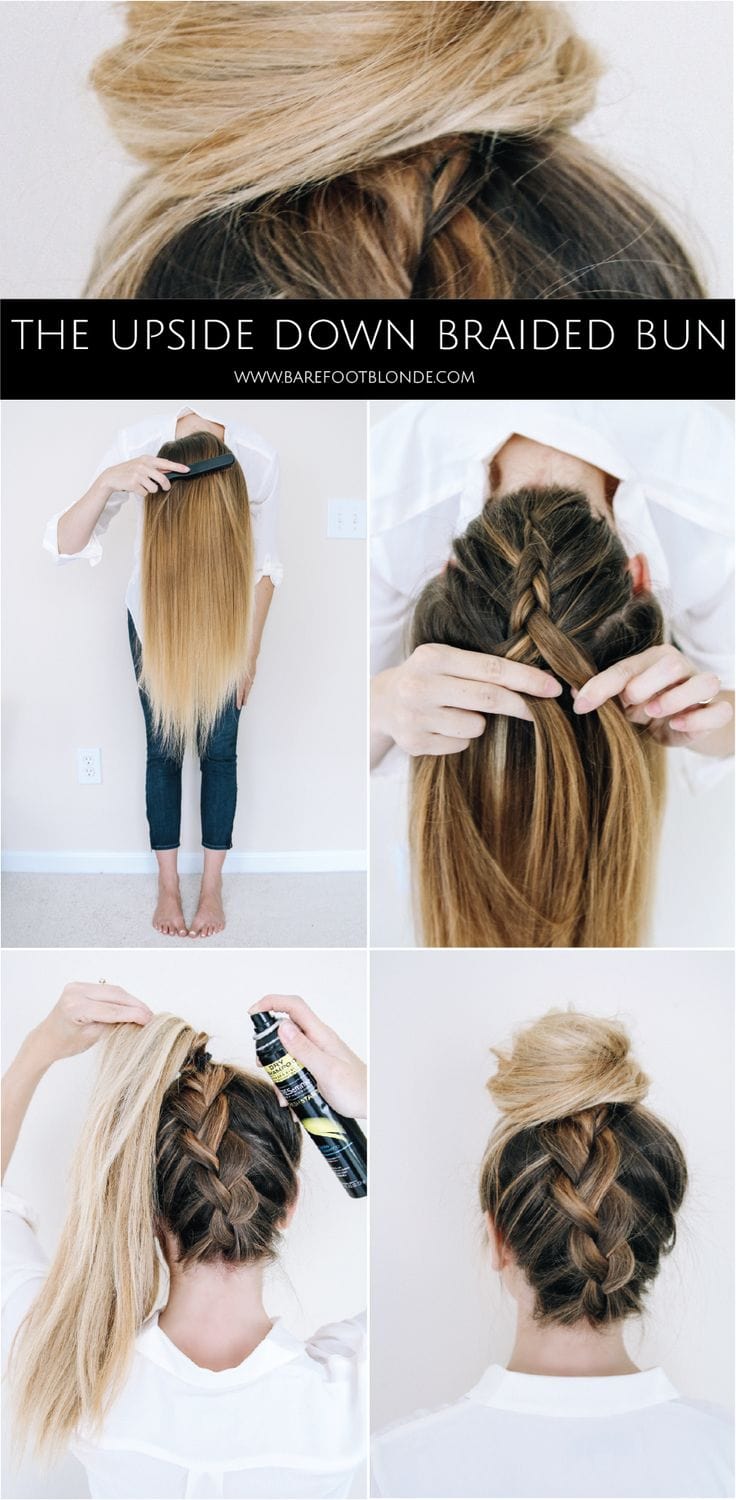 15 easy updos for all lengths and types of hair! Perfect for lazy days and rushed mornings when you just need to throw your hair up! See it on { lilluna.com }