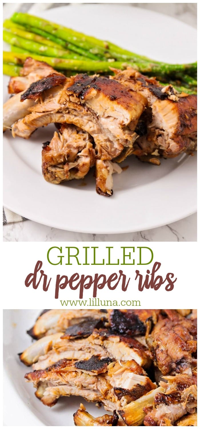 BESTEVER Dr. Pepper Ribs Recipe {Boil & Grill} Lil' Luna