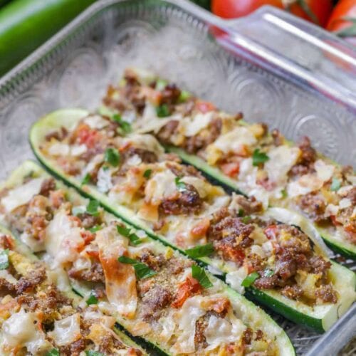 Zucchini Boats {With Multiple Variations!} | Lil' Luna