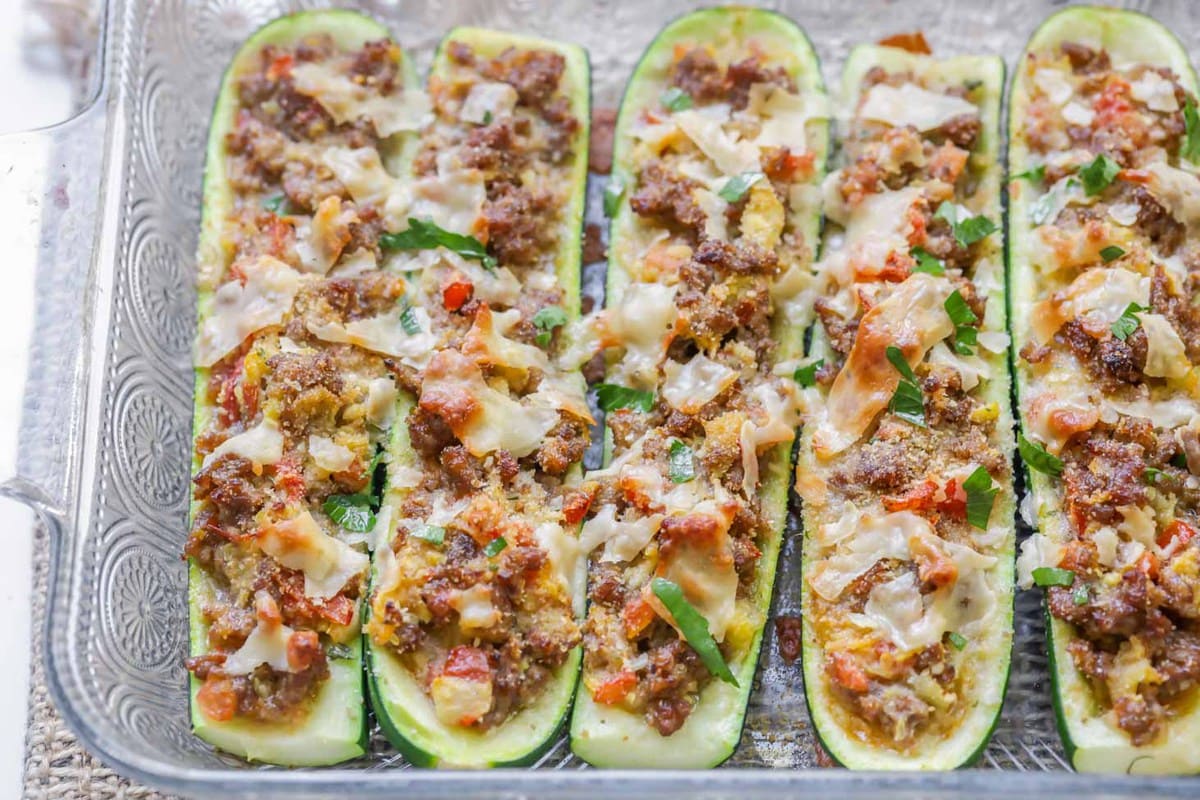 Easy Stuffed Zucchini Boats - With Several Recipe Ideas ...