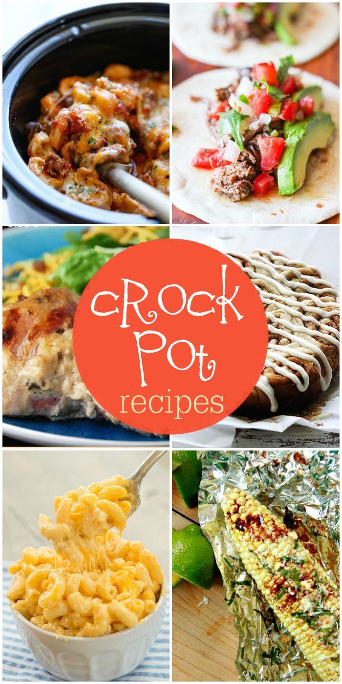 A great collection of Crock Pot recipes - from desserts to dinners there are so many delicious recipes! { lilluna.com }