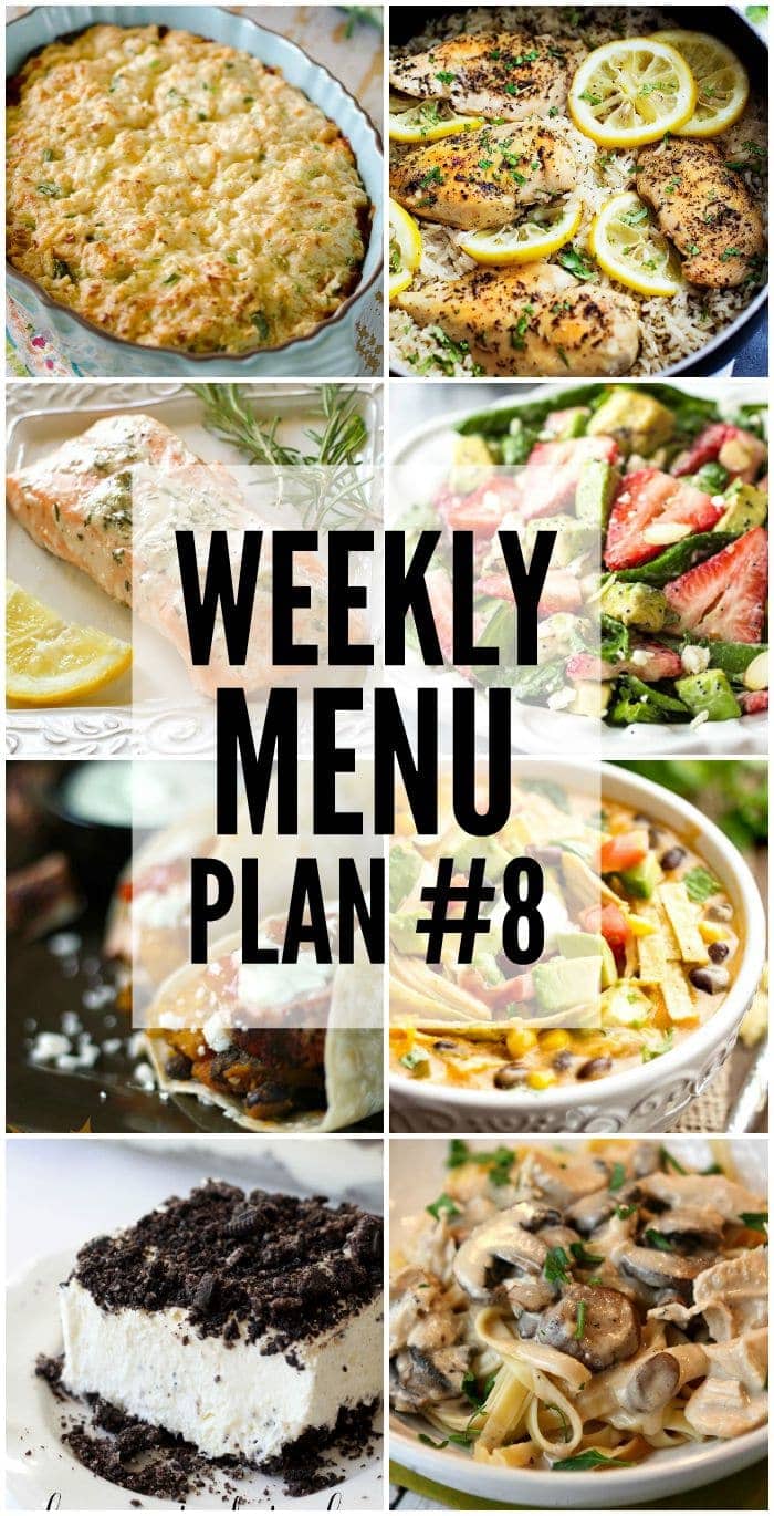 Weekly Menu Plan