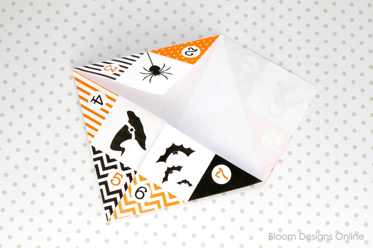 Halloween Cootie Catcher FREE Printable Download Lil' Luna