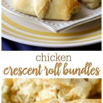 Pillsbury Crescent Roll Chicken Bundles Recipe (+VIDEO) | Lil' Luna