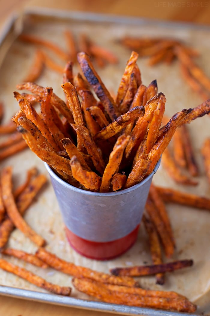sweet potato fries healthier