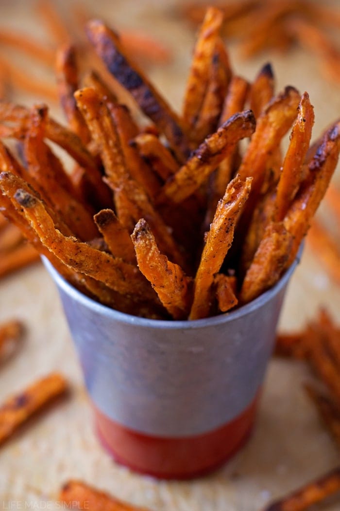 Baked Sweet Potato Fries - Simply Scratch