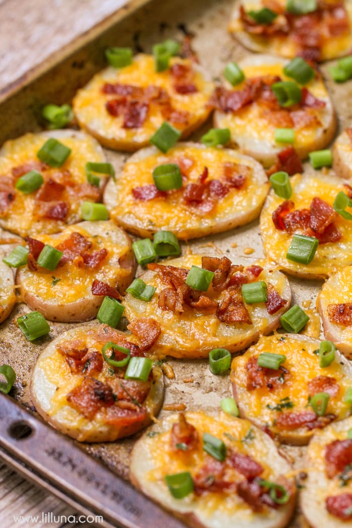 Baked Potato Rounds