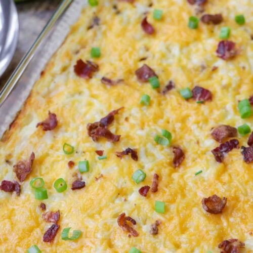 Easy Cheesy Hashbrown Casserole (+VIDEO) | Lil' Luna