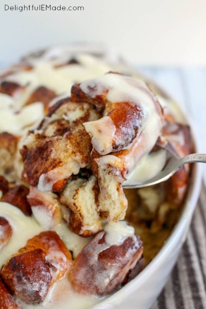 Overnight Cinnamon Roll French Toast Bake Lil' Luna