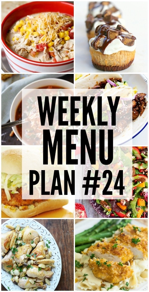 Weekly Menu Plan #24 - The Girl Who Ate Everything