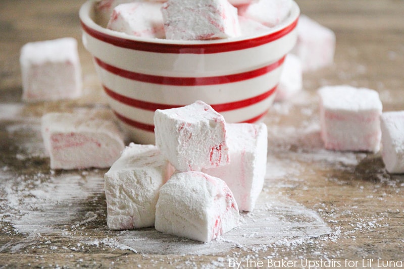 Easy Peppermint Swirl Marshmallows - House of Nash Eats