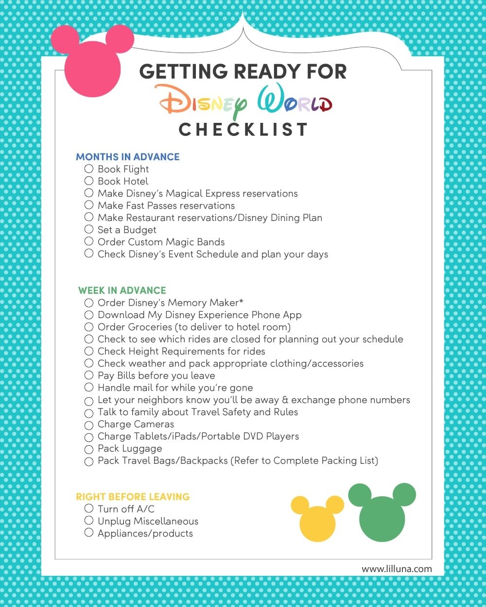 Disney Vacation Packing: 15 Things That Make Disney With Kids Easier