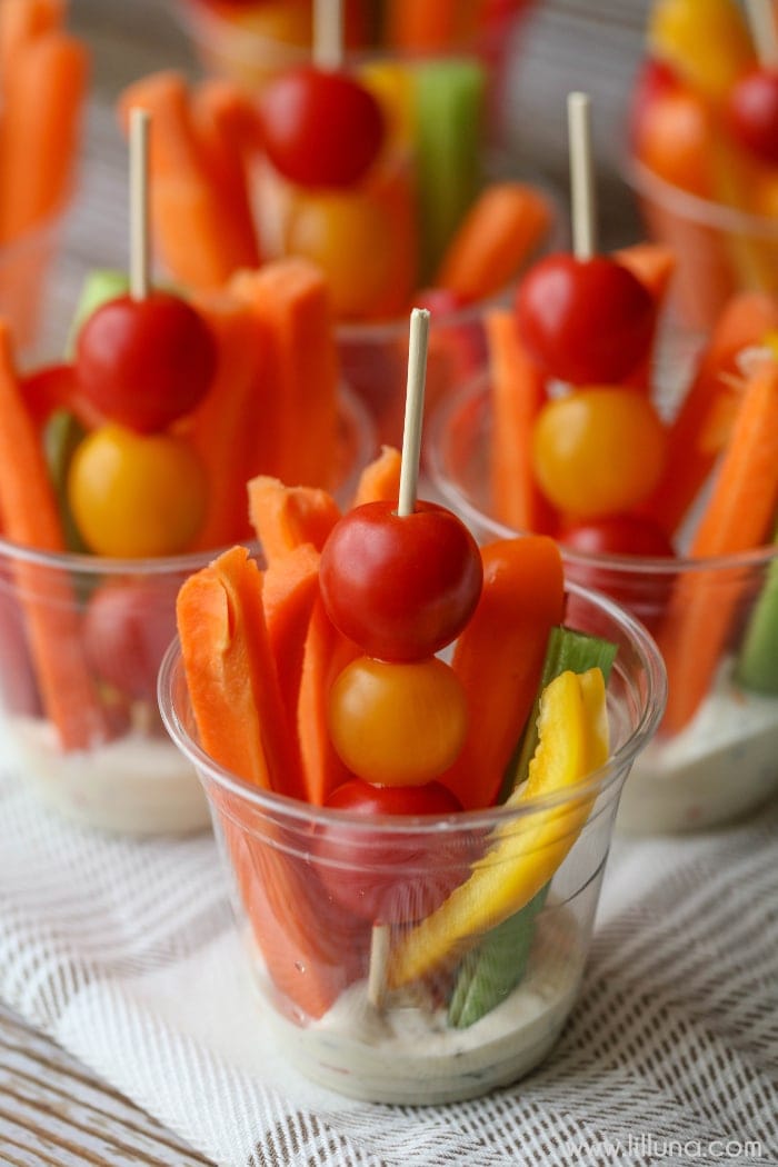 Party Snack Cup Ideas