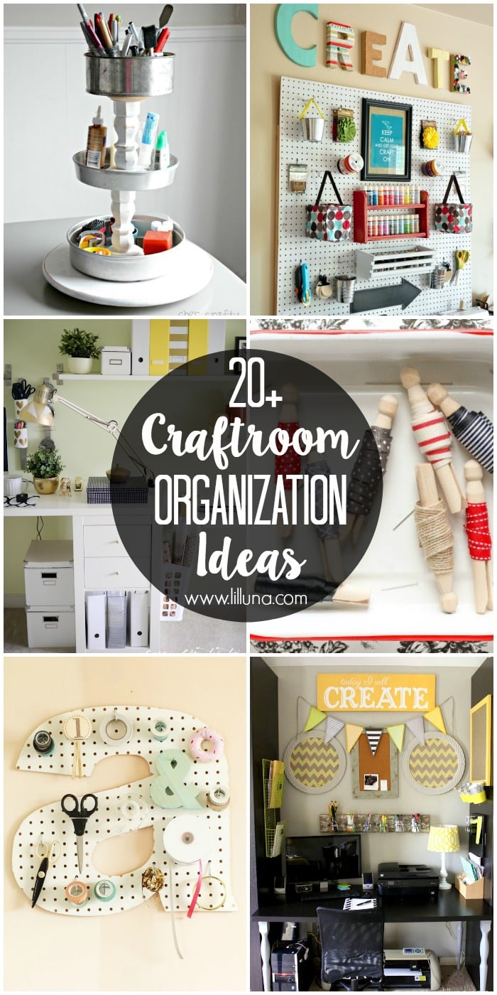 Craft Room Organization Ideas