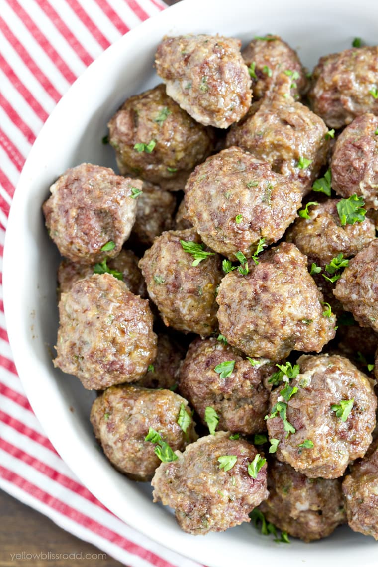 Easy Meatball Recipe | Lil' Luna