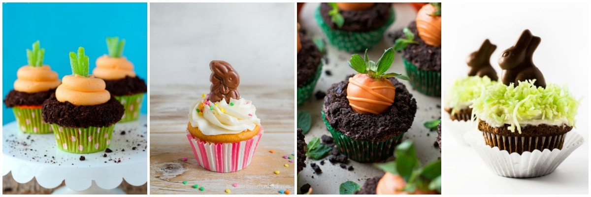 Easter Chick Cupcakes - the cutest and most simple Easter treat made with Reese's Peanut Butter Eggs (a favorite Easter candy). Easy Easter Cupcakes
