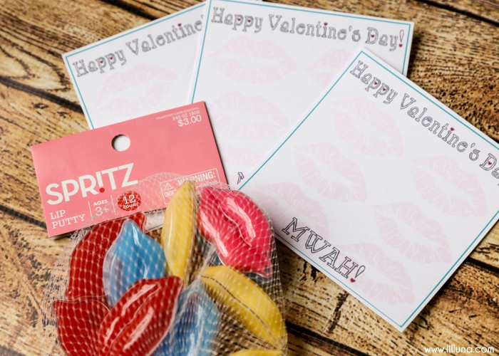 Putty and Mustache Valentines - Lil' Luna