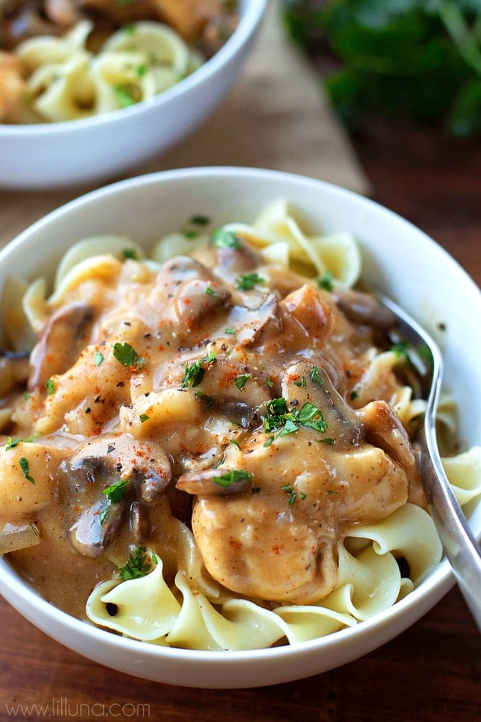 BEST Chicken stroganoff recipe  Lil Luna